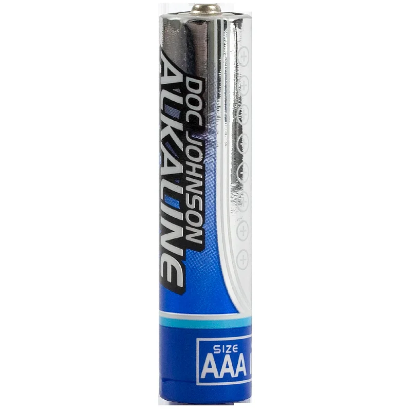 adult toys with sleek texture-Doc Johnson Alkaline AAA Batteries