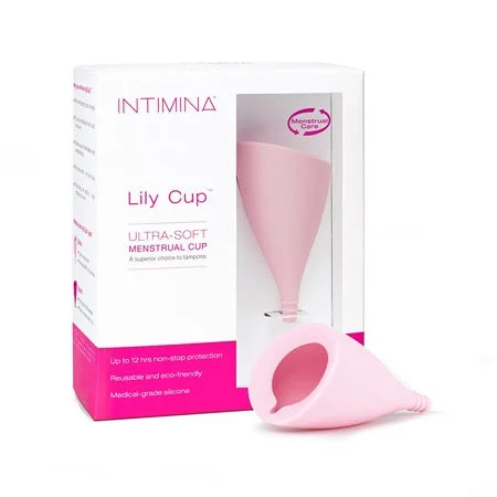 adult toys for gentle play-INTIMINA Lily Cup Ultra-Soft Menstrual Cup Size A