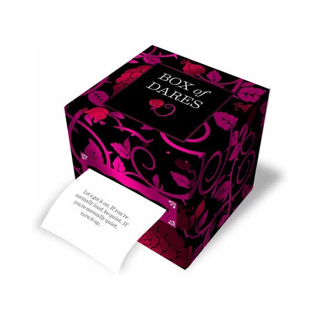 adult toys with adjustable speed-Box of Dares: 100 Prompts for Couples Game