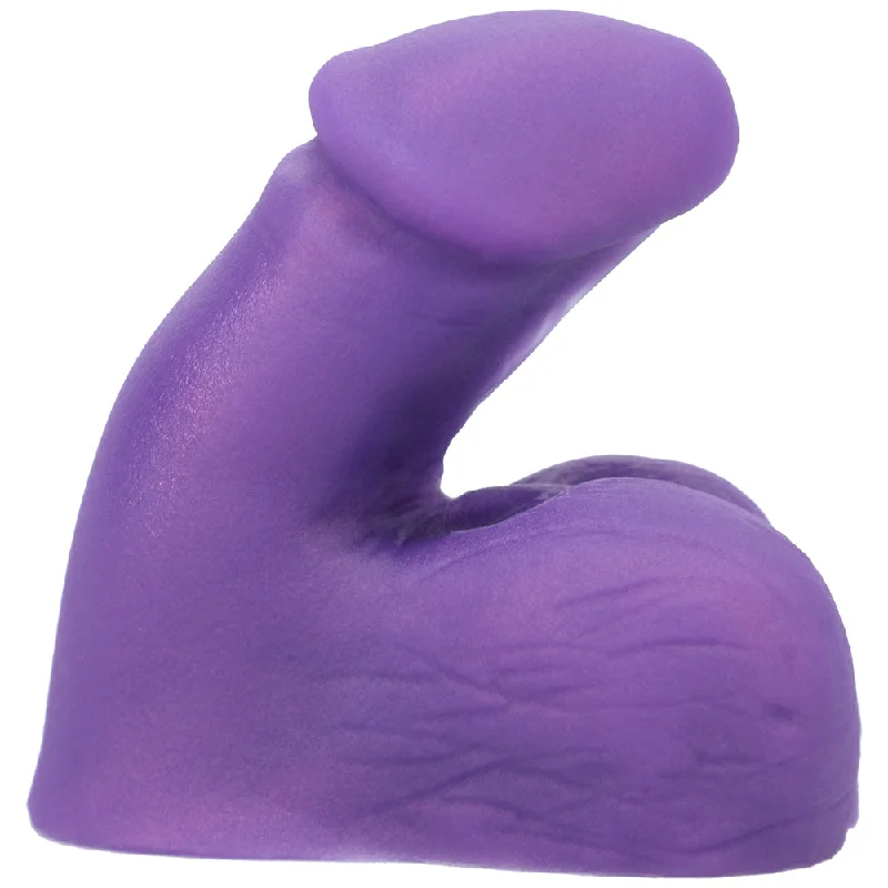 adult toys with powerful design settings-Tantus On the Go Silicone Packer Amethyst (Bag)