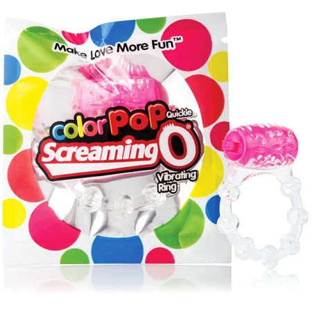 adult toys for sensual enjoyment-Screaming O Color Pop Quickie Pink