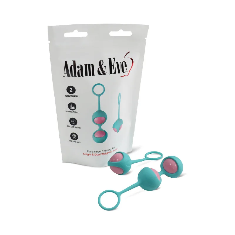 adult toys for private fun-Adam & Eve Eve's Kegel Training Set (Bag Packaging)