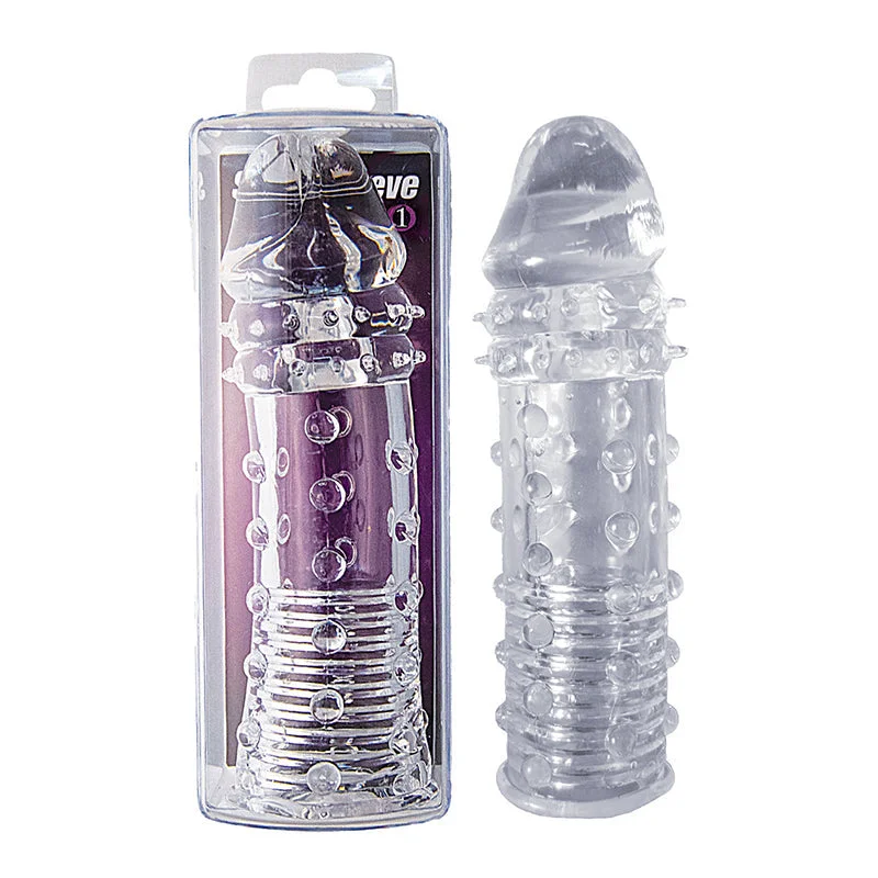 adult toys with long-distance control-Super Sleeve 1 - Clear