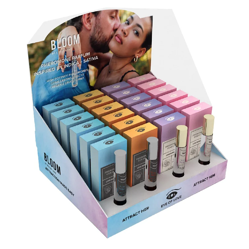 adult toys for discreet wellness time-Eye of Love Bloom Pheromone 10ml Display 4x6 Prepack-Cardboard