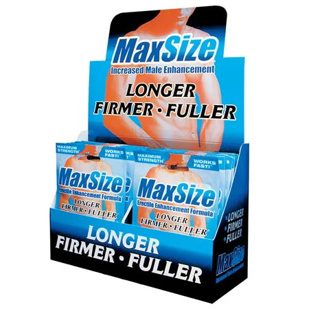 adult toys for personal relaxation-MaxSize Erectile Enhancement Formula Pills 2-Pack 24-Piece Display