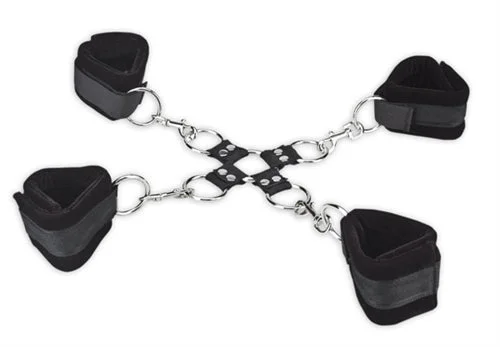 adult toys for relaxation-5-Piece Hogtie Set