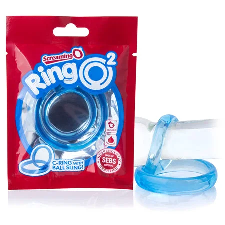 adult toys for intimate relaxation-Screaming O RingO2 Blue