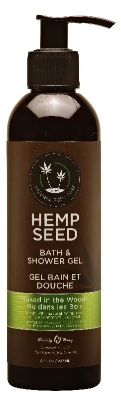 adult toys with LED lights-Hemp Seed Bath and Shower Gel - Naked in the Woods - 8 Oz./ 237ml