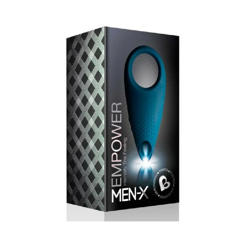 adult toys for romantic fun time-Rocks Off Men-x Empower Couples Stimulator - Blue