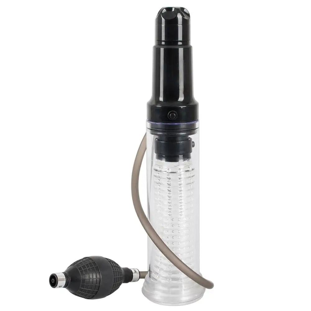 adult toys for romantic fun-13-inch Dual-purpose Vibrating Penis Pump