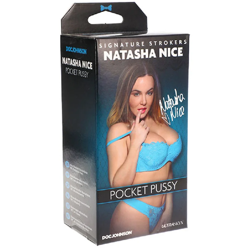 adult toys with flexible body-Signature Strokers - Natasha Nice - Ultraskyn  Pocket Pussy