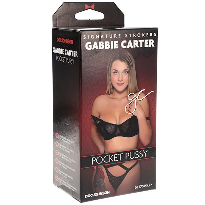 adult toys for discreet travel-Signature Strokers - Gabbie Carter - Ultraskyn  Pocket Pussy