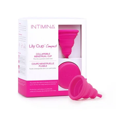 adult toys for romantic play-INTIMINA Lily Cup Compact Collapsible Menstrual Cup Size B