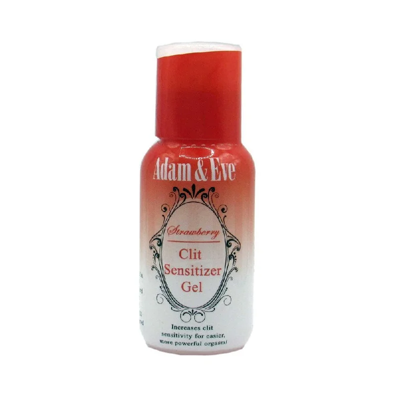 adult toys for solo pleasure time-Adam & Eve Strawberry Clit Sensitizer 1 oz.