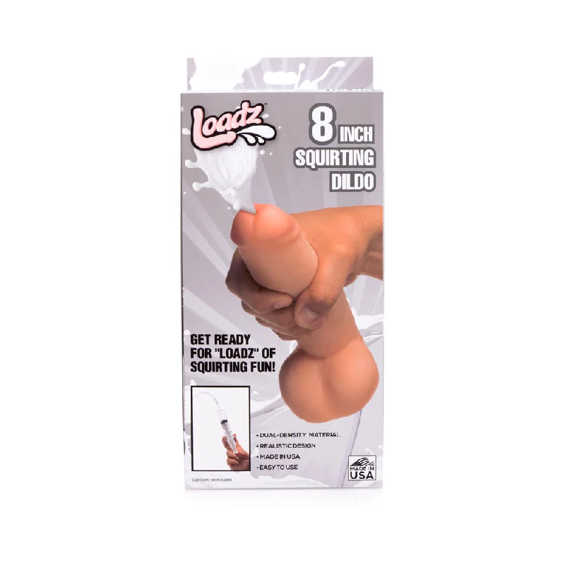 adult toys luxury collection-Loadz 8 in. Dual Density Squirt Cock