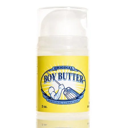 adult toys with durable texture-Boy Butter 2oz Pump