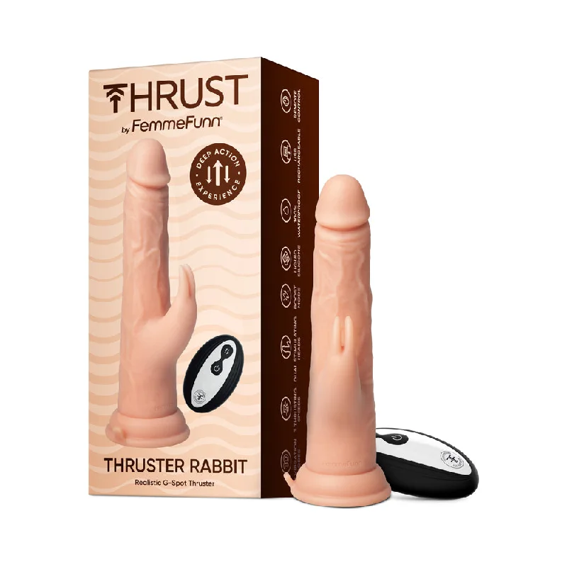 adult toys for private fun-FemmeFunn Thruster Rabbit Nude