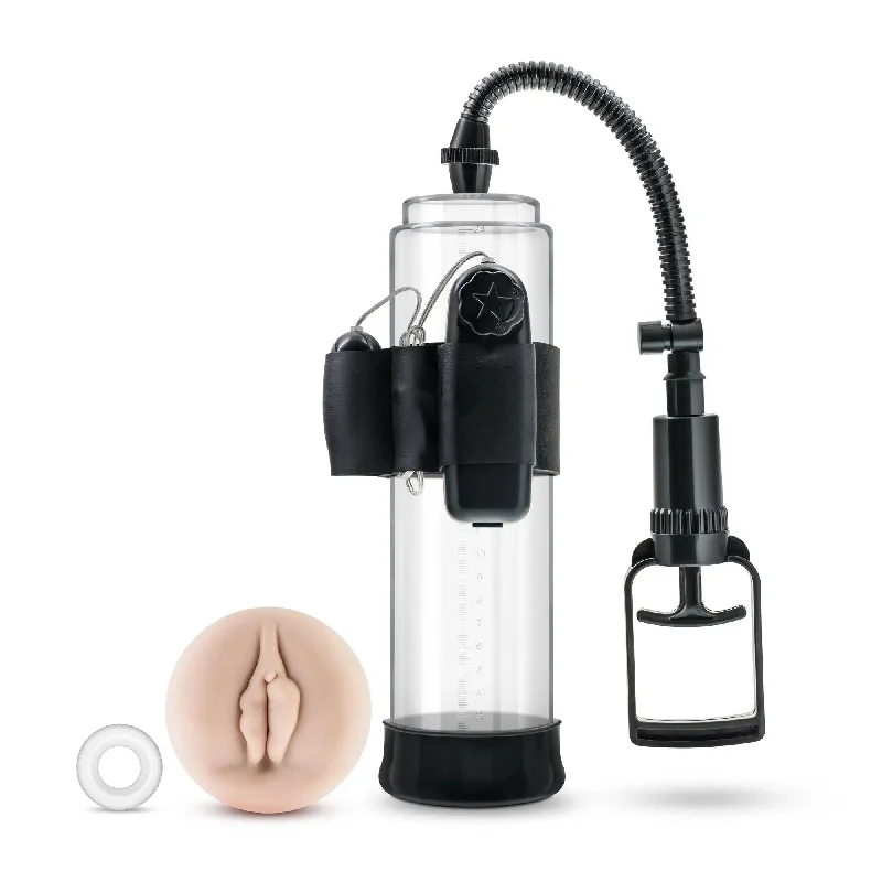 adult toys with dual settings-Performance Vx 4 - Male Enhancement Pump System - Clear