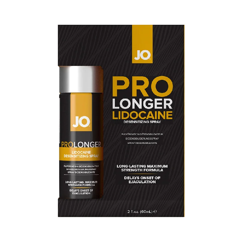 adult toys with powerful texture-JO Prolonger Lidocaine Desensitizing Spray 2 oz.