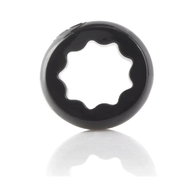 adult toys with vibration finish settings-Ringo Ranglers Spur Black Ring