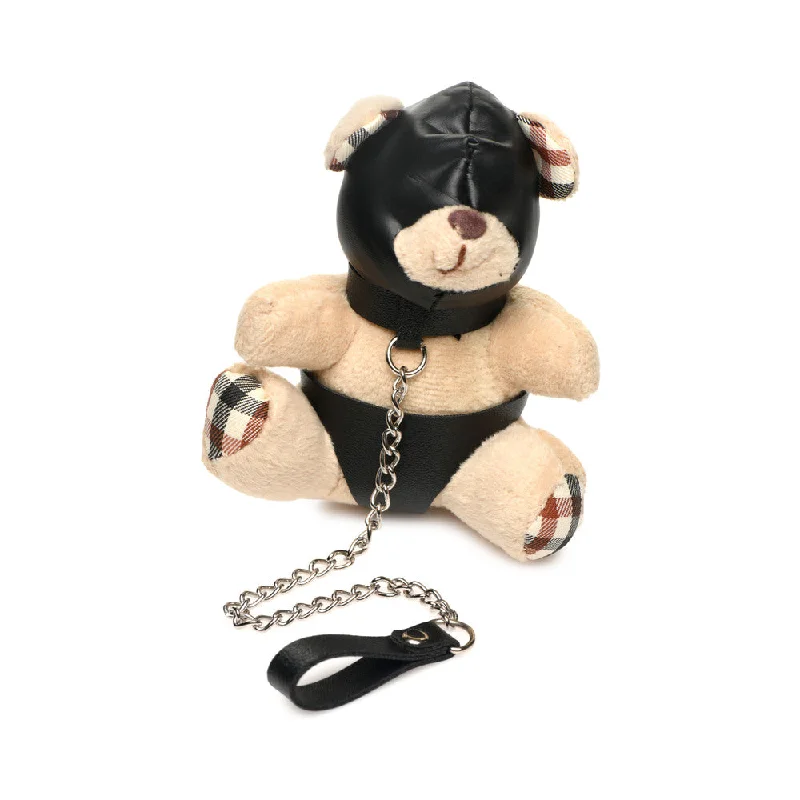 adult toys for solo use-Master Series Hooded Teddy Bear Keychain