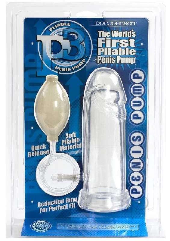 adult toys for weekend pleasure time-P3 Penis Pump Clear