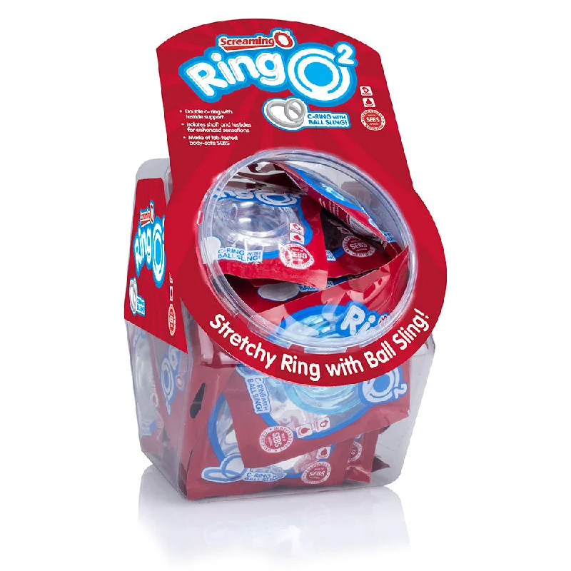 adult toys with ergonomic texture finish-Ringo 2 - 36 Piece Fishbowl - Assorted Colors