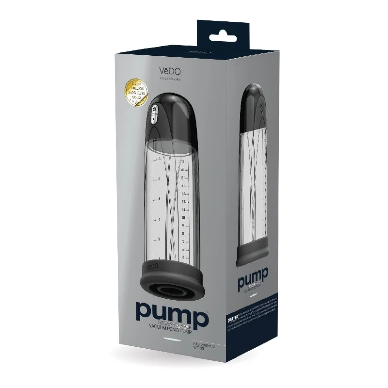 adult toys for couples relaxation time-VeDO Pump Rechargeable Vacuum Penis Pump