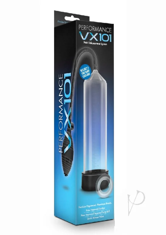 adult toys for discreet wellness time-Performance Vx101 Male Pump Clear