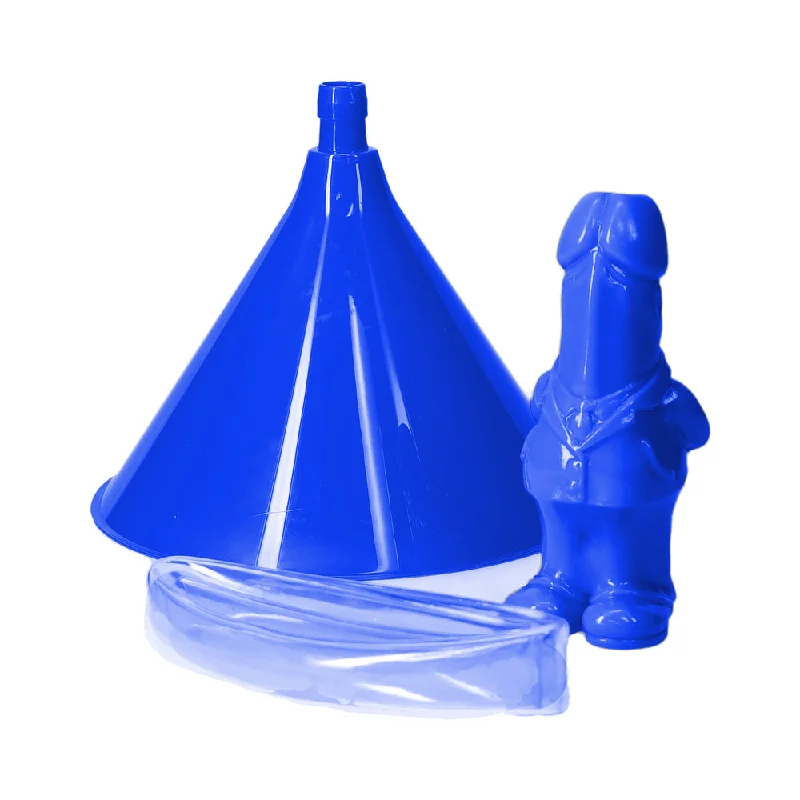 adult toys for sensual exploration-The Dickheads Beer Bong Blue