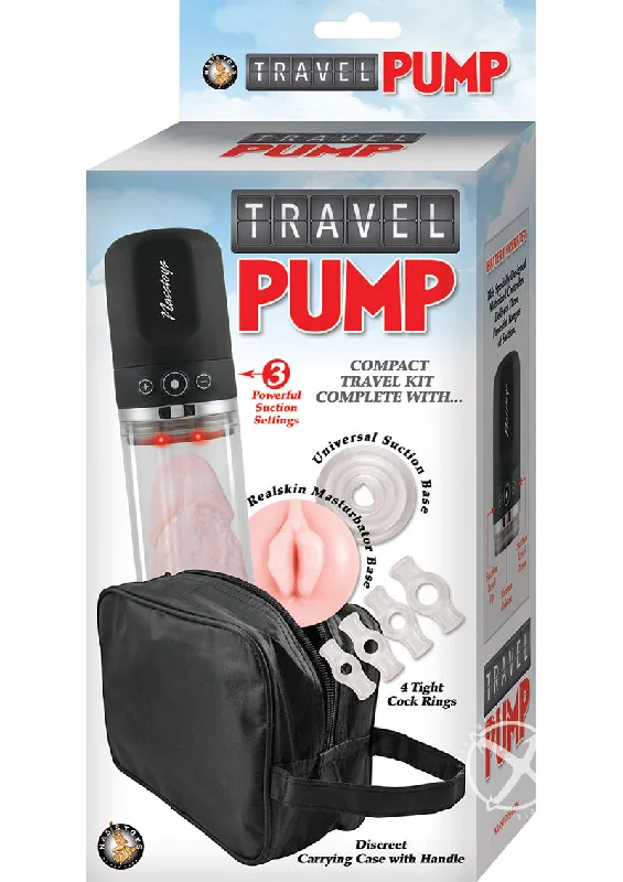 adult toys with quiet design finish-Travel Pump Compact Kit Clear