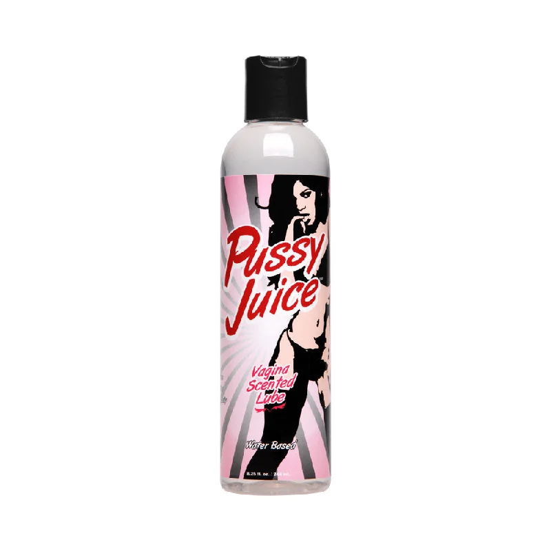 adult toys for sensual intimacy-Pussy Juice Vagina Scented Water Based Lube 8.25oz.