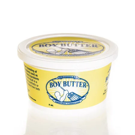 adult toys with heat feature-Boy Butter 8oz Tub