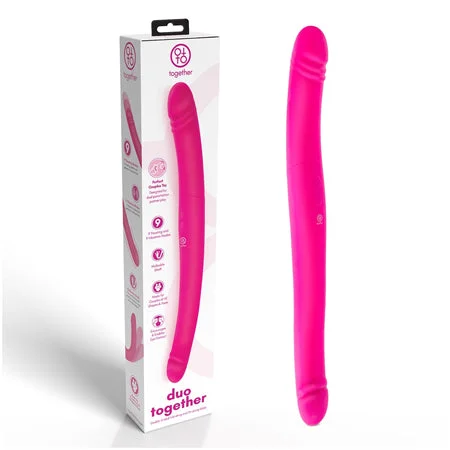 adult toys with quiet technology finish-Together Duo Pink