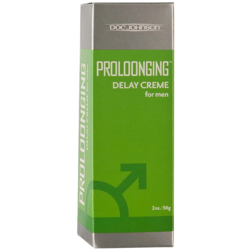 adult toys for couples relaxation-Proloonging Delay Cream for Men - 2 Oz. - Boxed