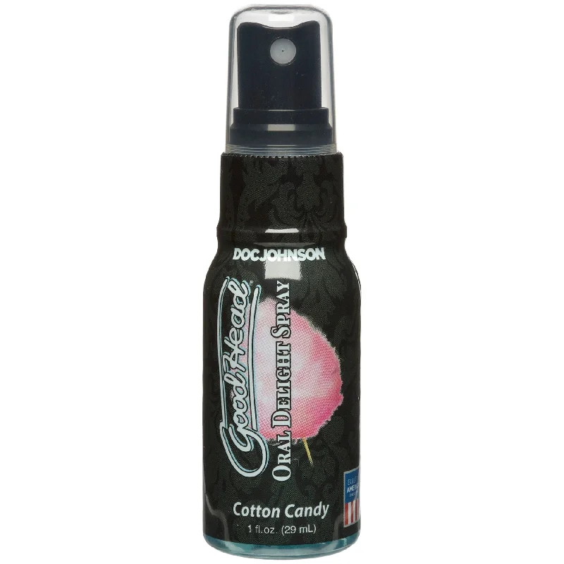 adult toys with ergonomic handle-Goodhead - Oral Delight - 1 Fl. Oz. Spray -  Liquid Cotton Candy