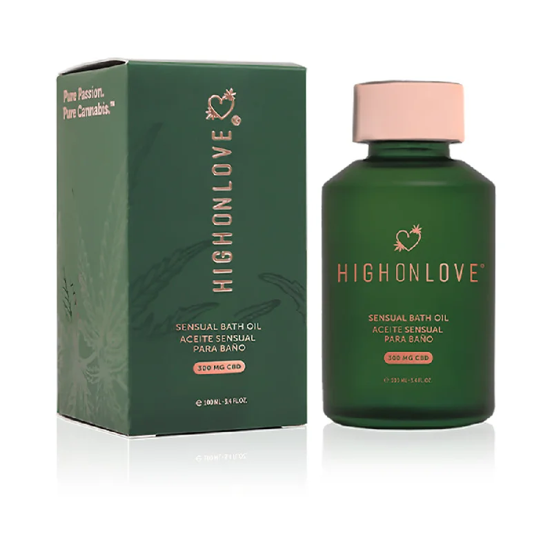 adult toys for sensual pleasure-HighOnLove CBD Bath & Body Oil