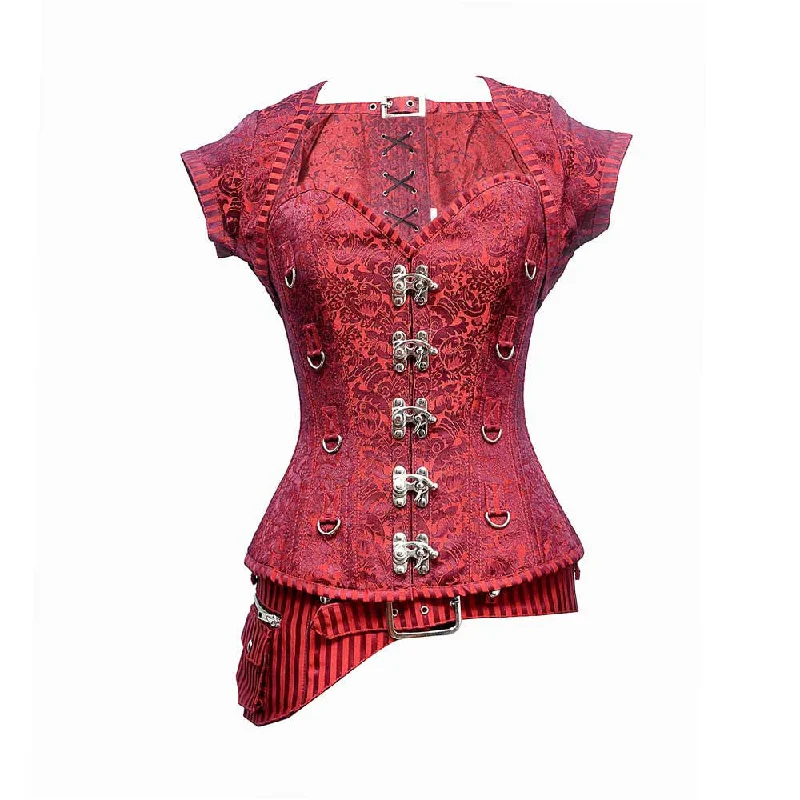 adult toys for solo intimacy time-Caterina Steampunk Overbust Corset