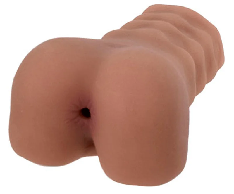 adult toys with durable texture finish-Home Grown Ass Adventurous Annie - Latte