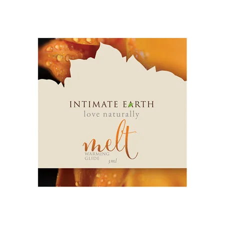 adult toys with durable texture finish-Intimate Earth Melt Warming Glide 3 ml/0.10 oz Foil