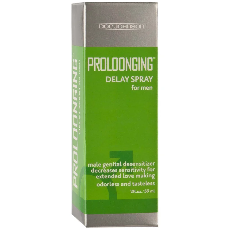 adult toys with pulse settings-Proloonging Delay Spray for Men - 2 Fl. Oz. - Boxed