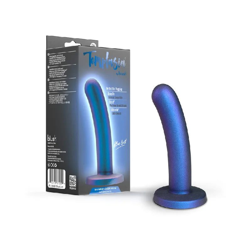 adult toys with ergonomic shape design-Temptasia Surrender Peg Intermediate Blue Lust