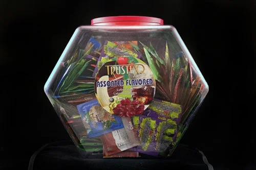 adult toys for personal pleasure-Trustex Assorted Flavors - 288 Piece Fishbowl