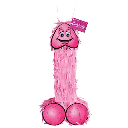 adult toys lightweight design-Pipedream Bachelorette Party Favors Pecker Piñata Pink