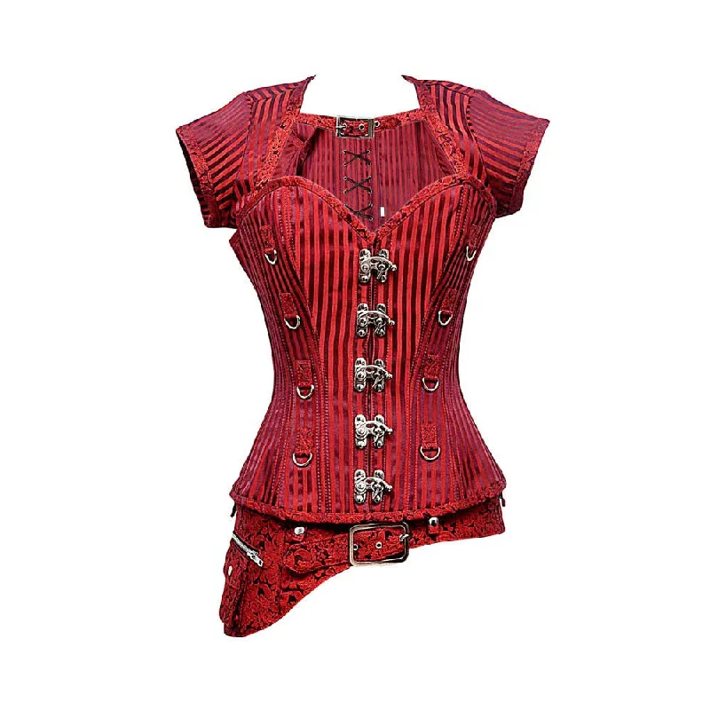 adult toys with powerful design settings-Cheyenne Steampunk Overbust Corset