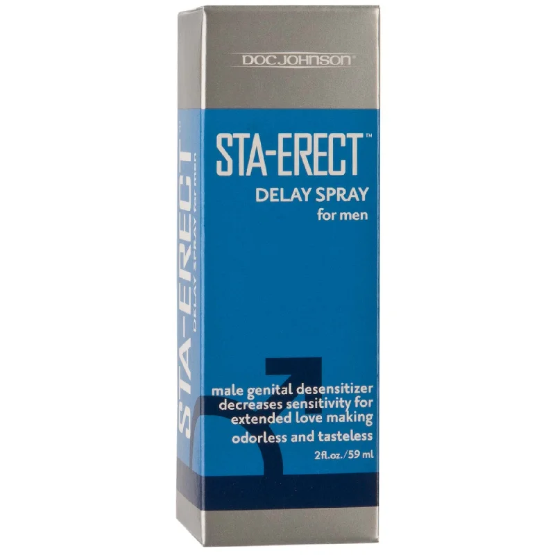 adult toys with textured finish-Sta-Erect Delay Spray for Men - 2 Fl. Oz. - Boxed