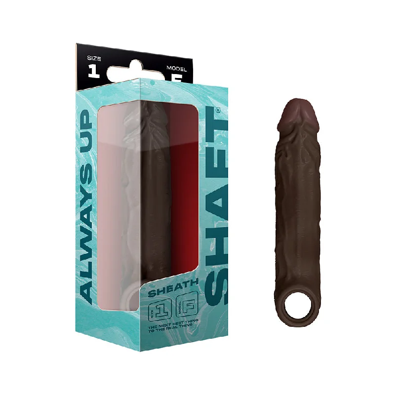 adult toys with long-distance control-Shaft Model F: Sheath Mahogany Size 1