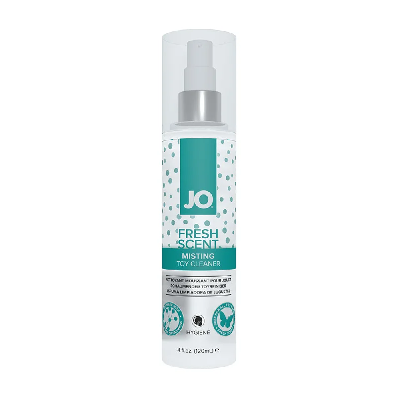 adult toys with textured material-JO Misting Toy Cleaner 4 oz.