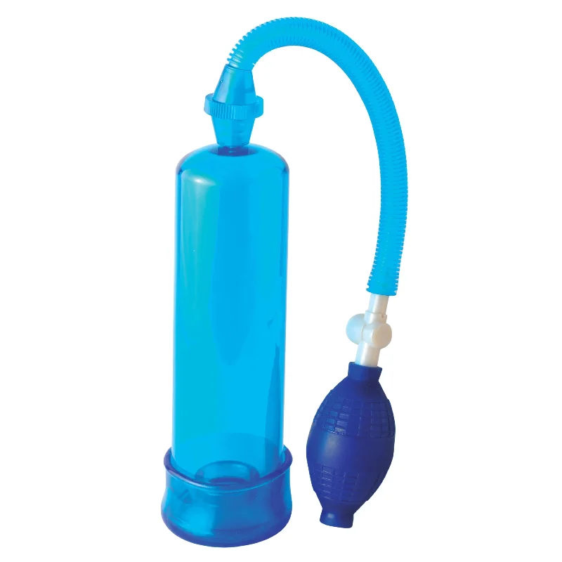 adult toys with adjustable speed-Beginners Power Pump - Blue