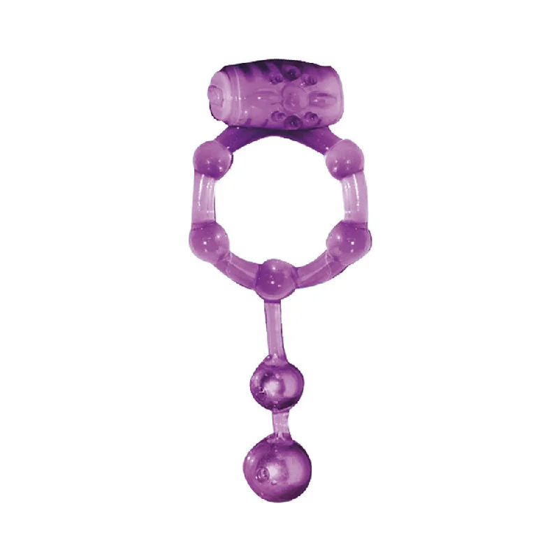 adult toys for intimate pleasure-Macho Erection Keeper C Ring - Purple